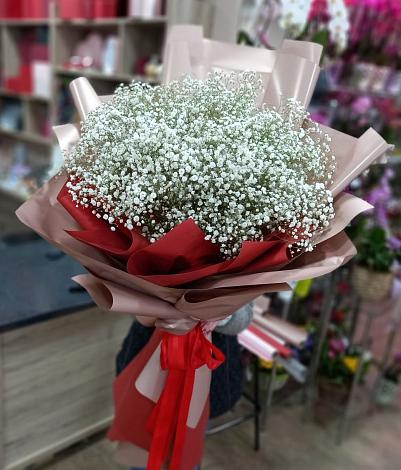 Букет цветов из: Гипсофила в Масловой Пристани