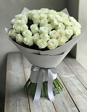 Букет 35 Белых роз в Масловой Пристани