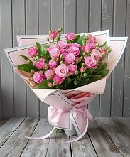 Букет Розовый кустик #REPLACE_PRED# Масловой Пристани