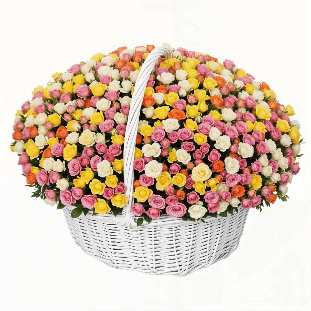 Премиум букет из: Розы в Масловой Пристани