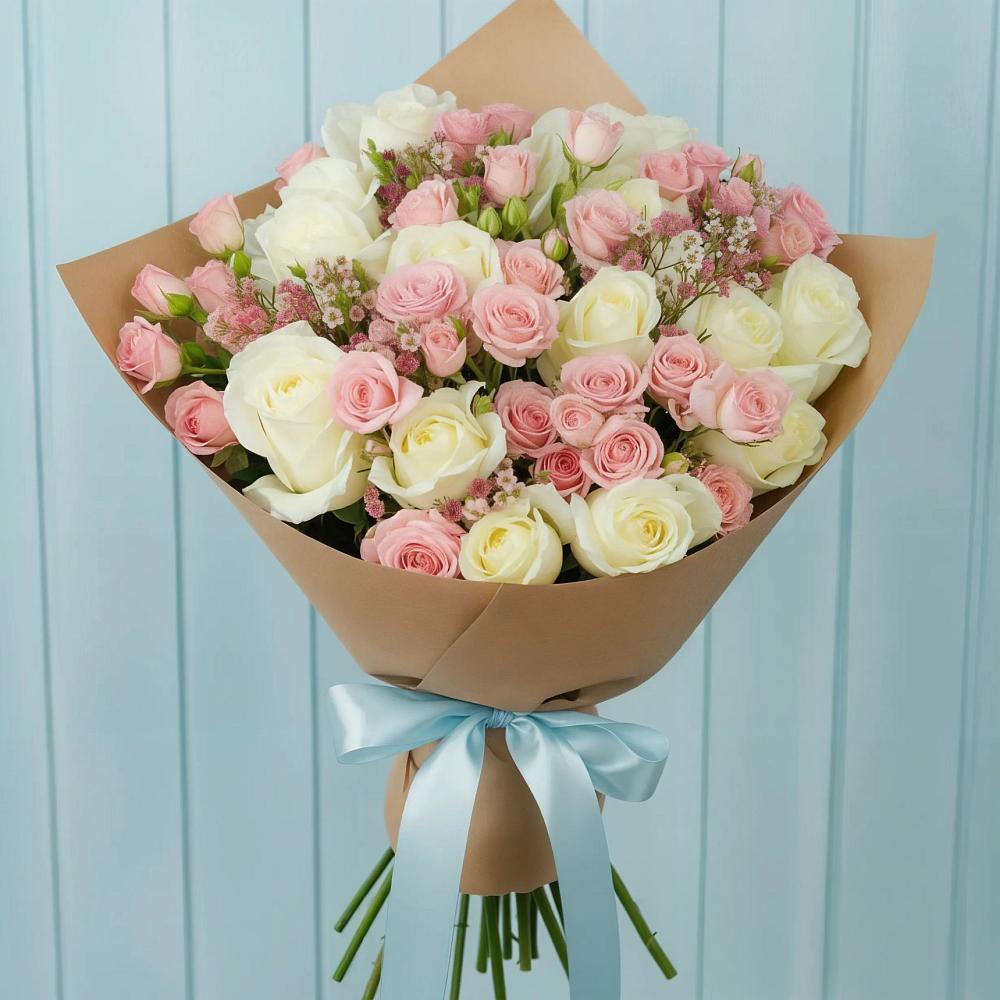 Букет цветов из: Розы в Масловой Пристани