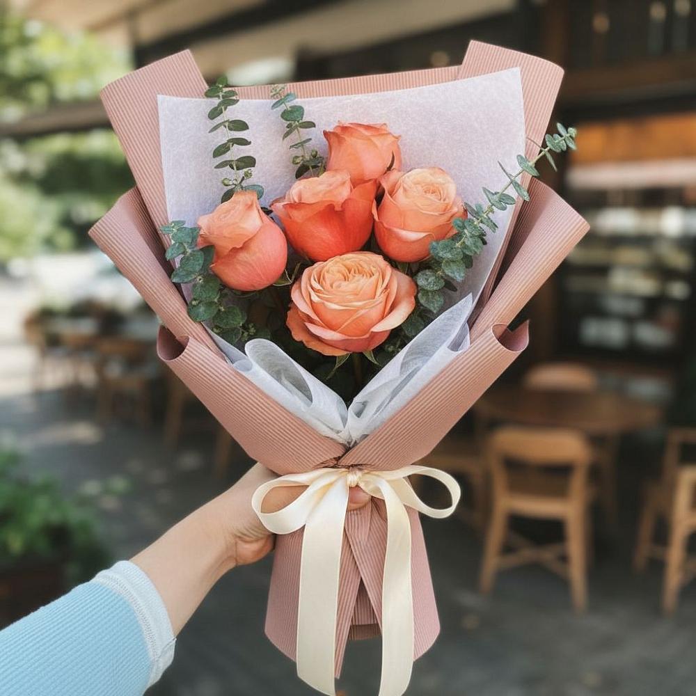 Букет цветов из: Розы в Масловой Пристани