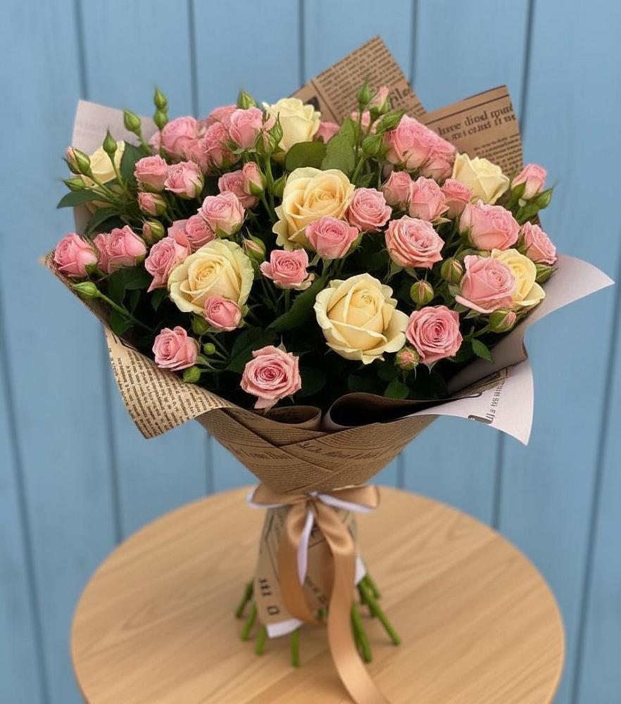 Букет цветов из: Розы в Масловой Пристани