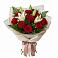 Букет цветов из: Лилии и Розы в Масловой Пристани