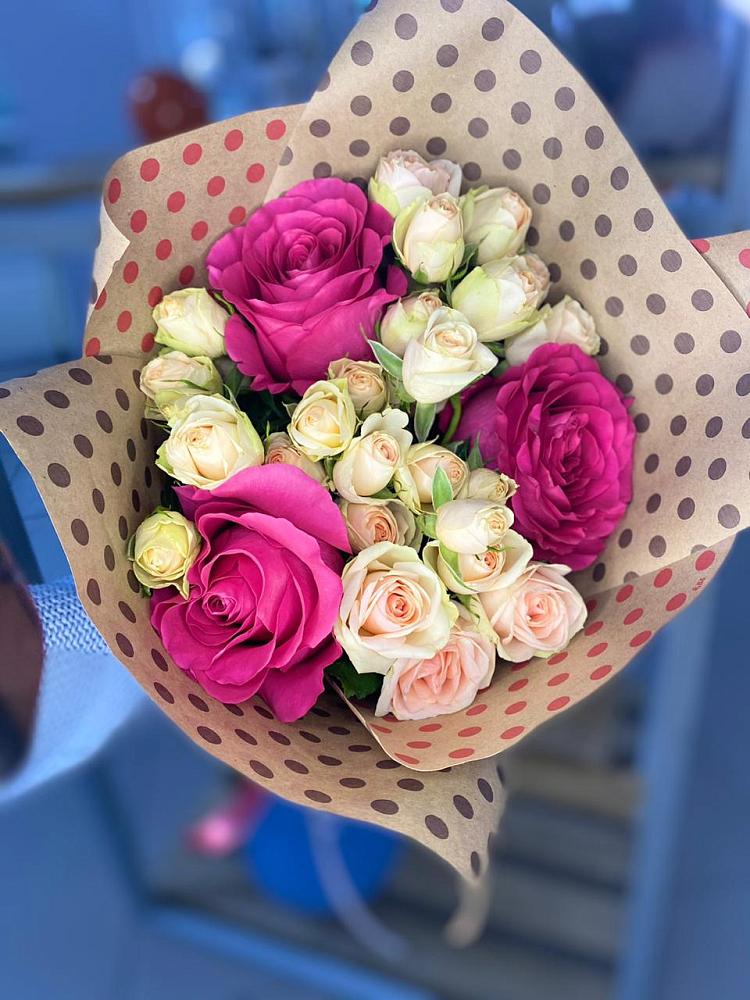 Букет цветов из: Розы в Масловой Пристани