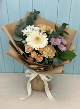 Букет цветов из:  Герберы и Хризантемы в Масловой Пристани