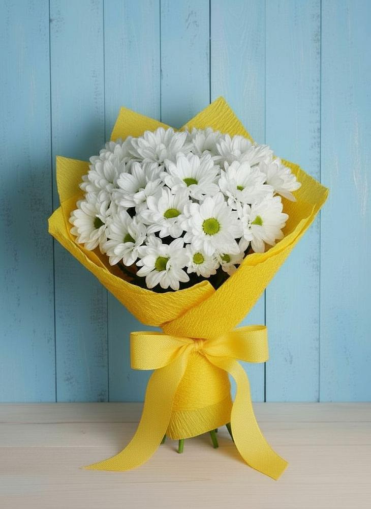 Букет цветов из: Хризантемы в Масловой Пристани