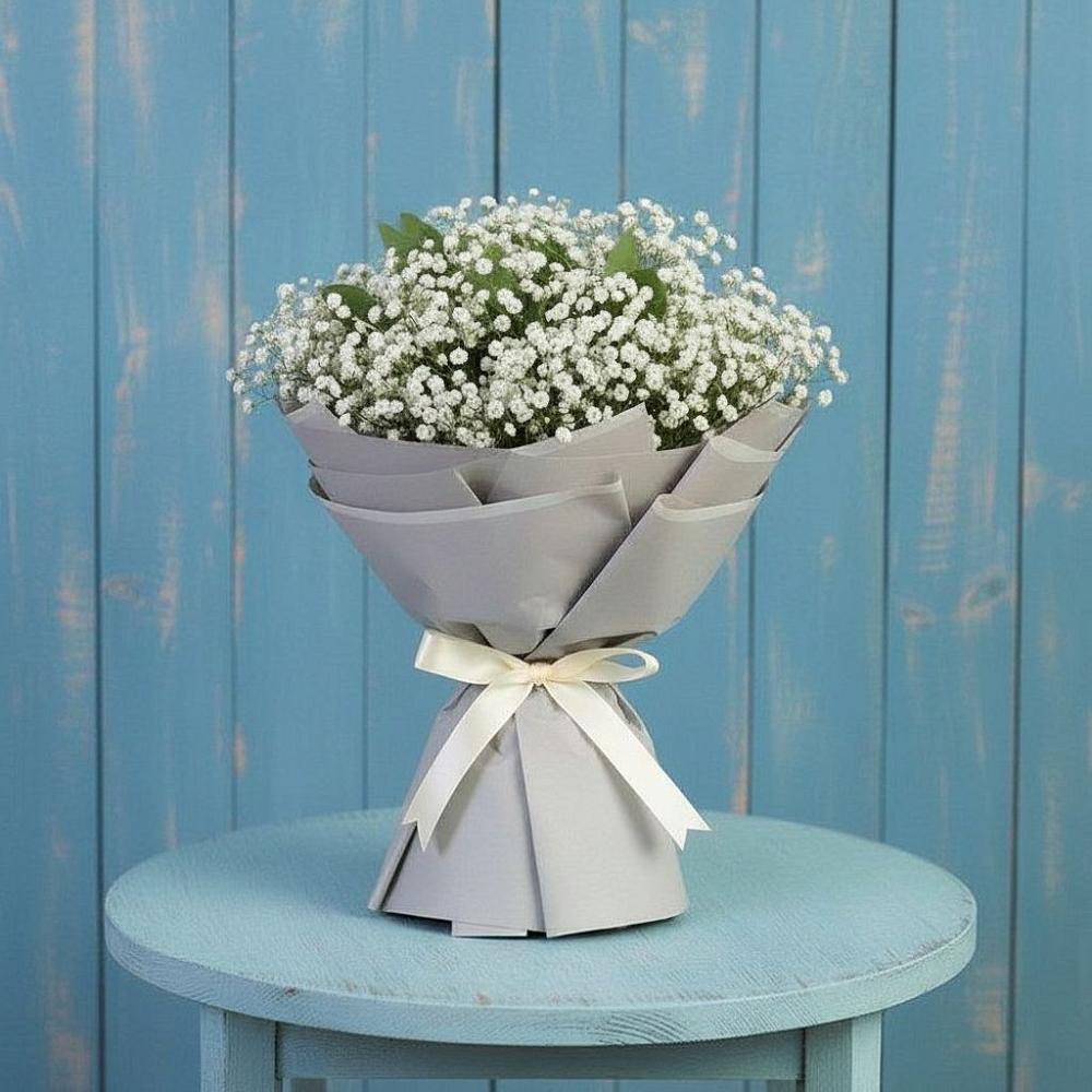 Букет цветов из: Гипсофила в Масловой Пристани