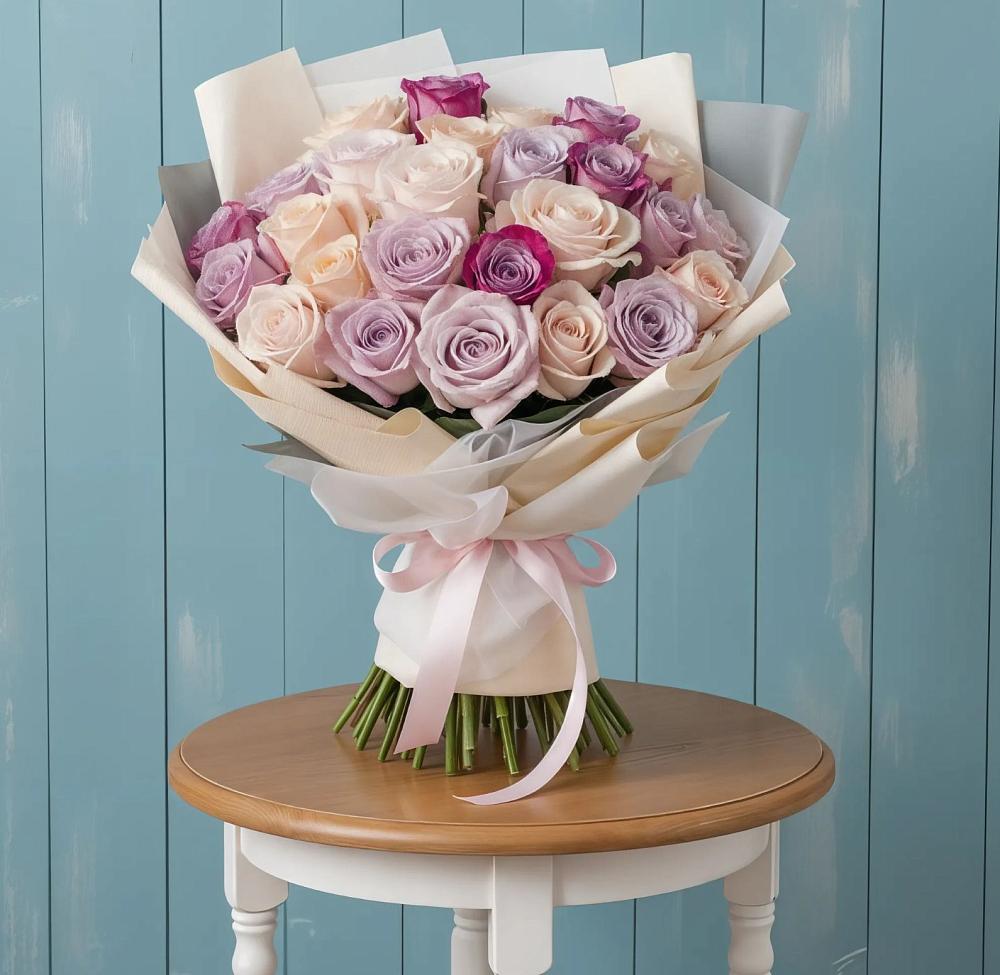 Букет цветов из: Розы в Масловой Пристани