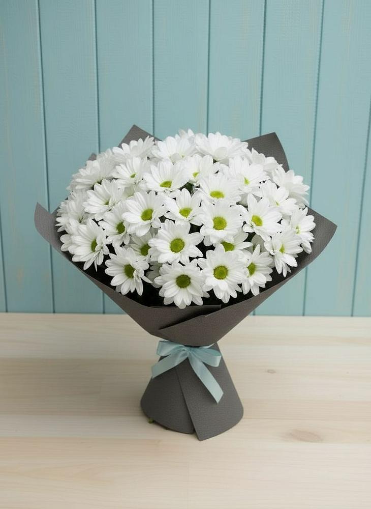 Букет цветов из: Хризантемы в Масловой Пристани