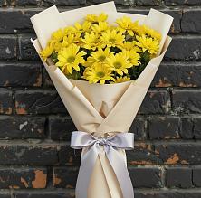 Букет цветов из:  Хризантемы #REPLACE_PRED# Масловой Пристани