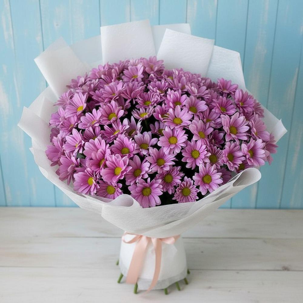 Букет цветов из: Хризантемы в Масловой Пристани