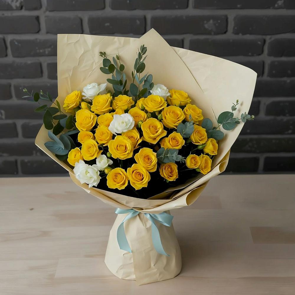 Букет цветов из: Розы в Масловой Пристани