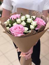Букет цветов из:  Розы #REPLACE_PRED# Масловой Пристани
