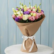 Букет цветов из:  Лизиантусы в Масловой Пристани