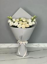 Букет цветов из:  Розы и Лизиантусы #REPLACE_PRED# Масловой Пристани